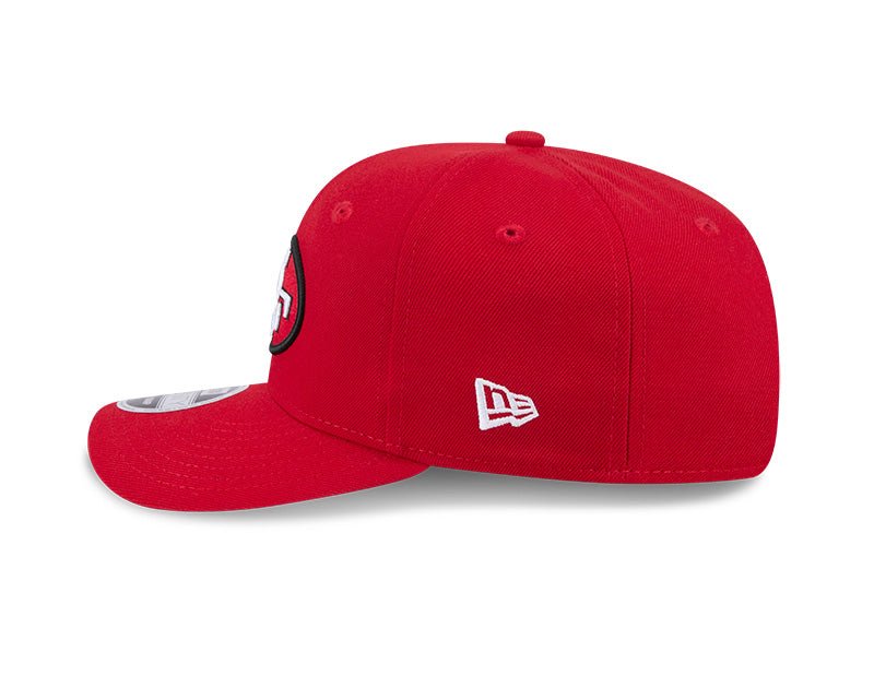 San Francisco 49ers Logo Red 9SEVENTY Stretch - Snap Hat - New Era - 239519101
