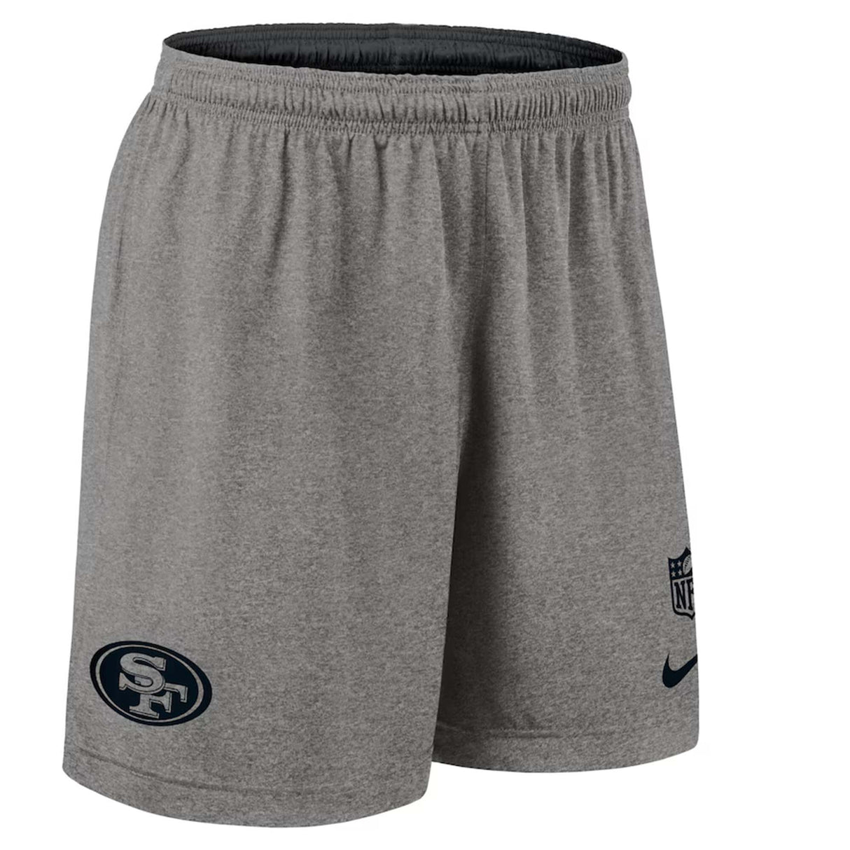 San Francisco 49ers Nike Black Sideline Reversible Performance Shorts - Nike -