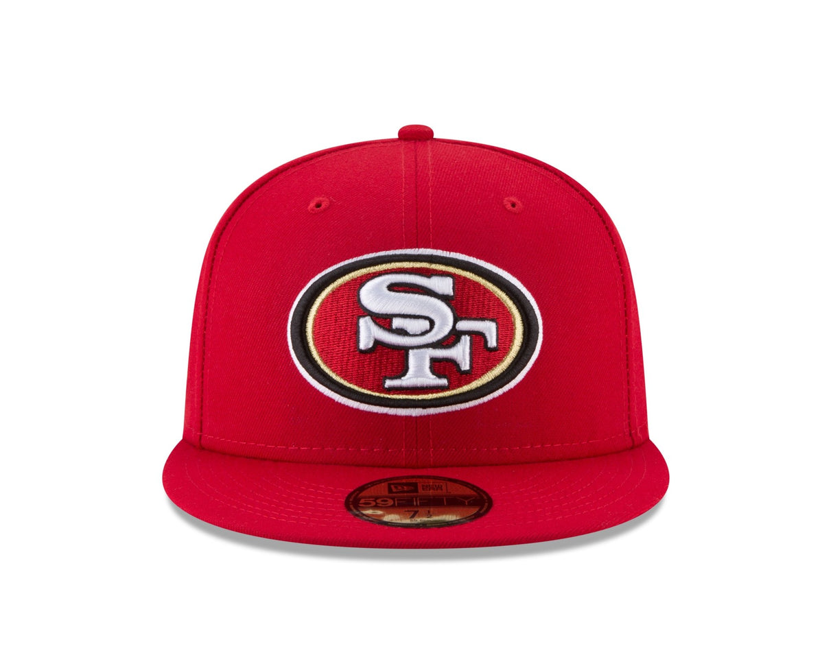 San Francisco 49ers Official Team Colors Red 59FIFTY Fitted - New Era -