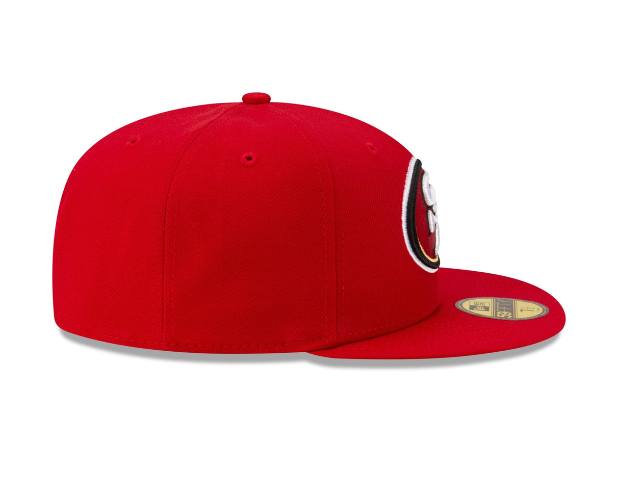 San Francisco 49ers Official Team Colors Red 59FIFTY Fitted - New Era -