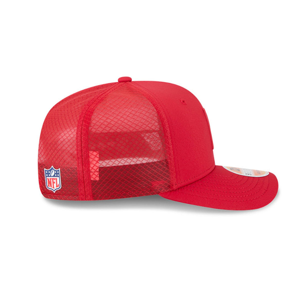 San Francisco 49ers Performance 2025 NFL Sideline Collection Red 9SEVENTY Snapback Hat - New Era - 23850110101
