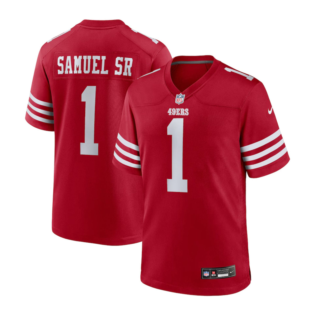 San Francisco 49ers Samuel Senior Nike® Game Jersey - Nike -