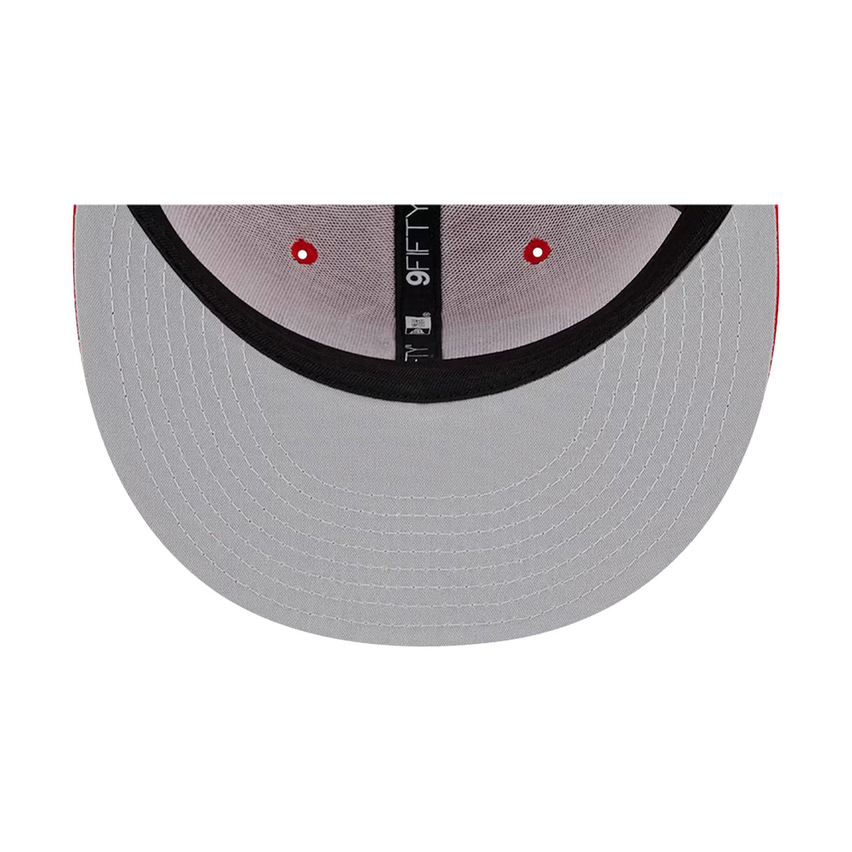 San Francisco 49ers Scarlet Red 9FIFTY Trucker Snapback Hat - New Era - 23850210101