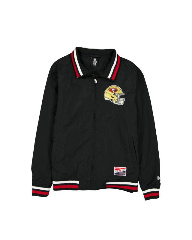 San Francisco 49ers Throwback Full - Zip Jacket – Black - New Era -