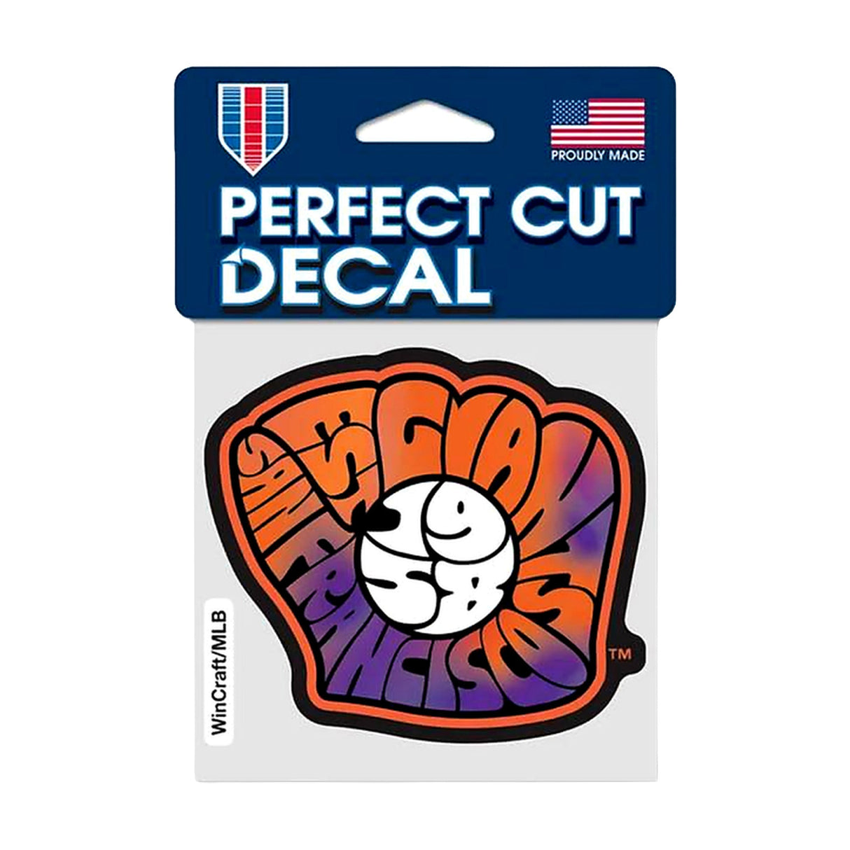 San Francisco Giants 4x4 City Connect Perfect Cut Decal - Wincraft - 3271413