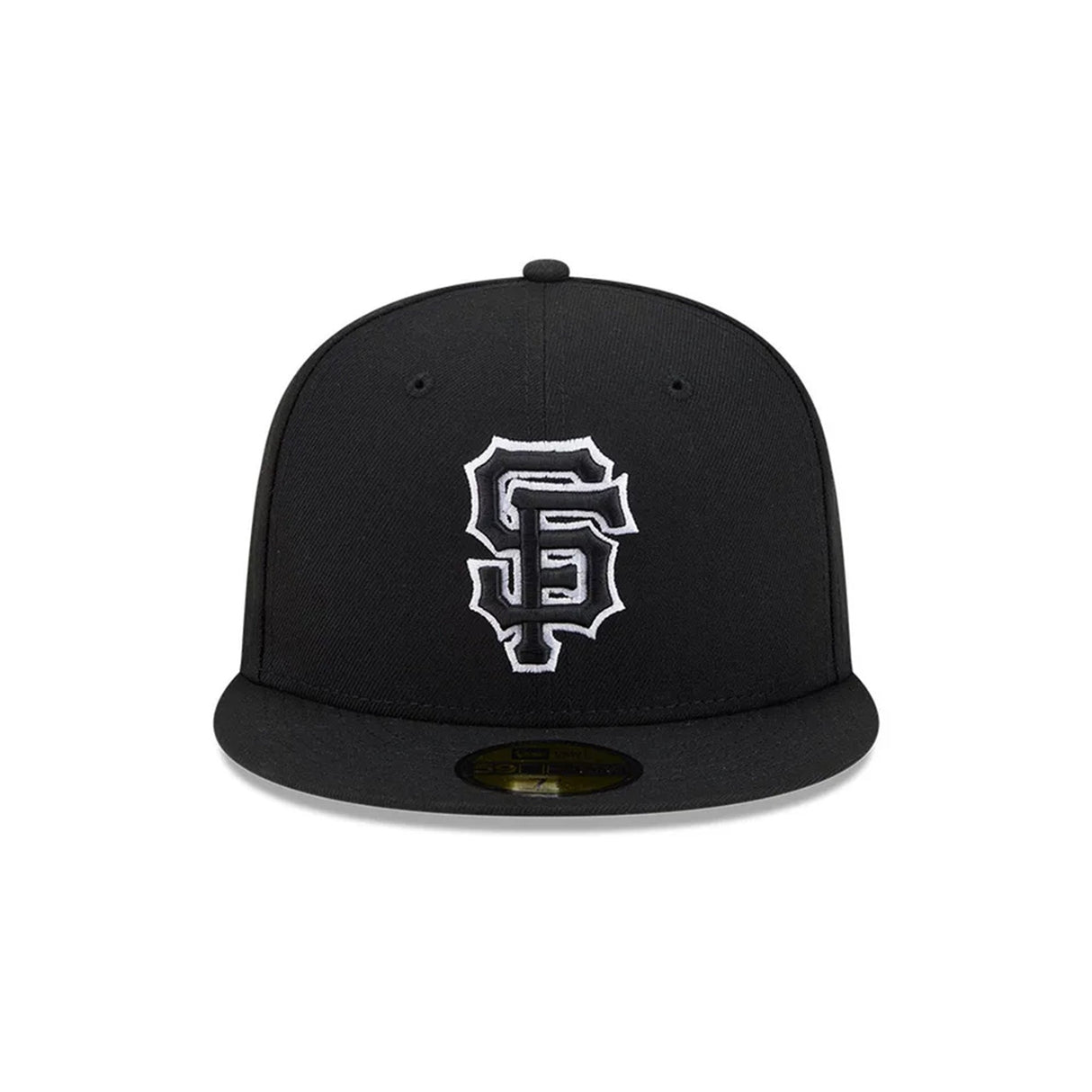San Francisco Giants Basic Black & White Logo 59FIFTY Fitted Hat - New Era - 23011141301