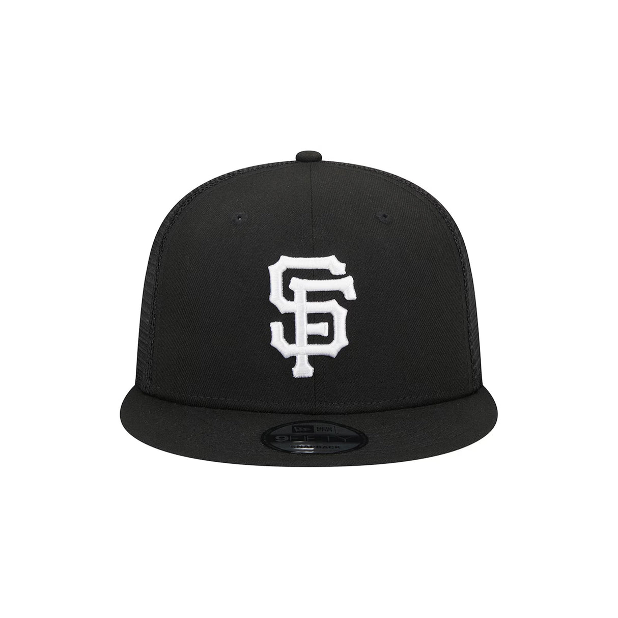 San Francisco Giants Black 9FIFTY Snapback Trucker Hat - New Era - 23012741301