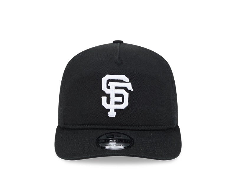 San Francisco Giants Black & White New Era 19TWENTY Snapback Hat - New Era -
