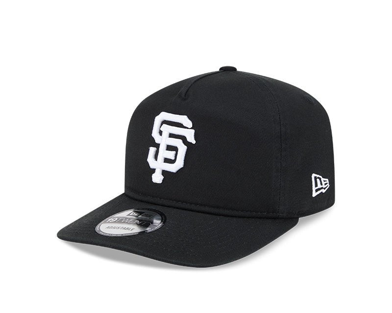 San Francisco Giants Black & White New Era 19TWENTY Snapback Hat - New Era -
