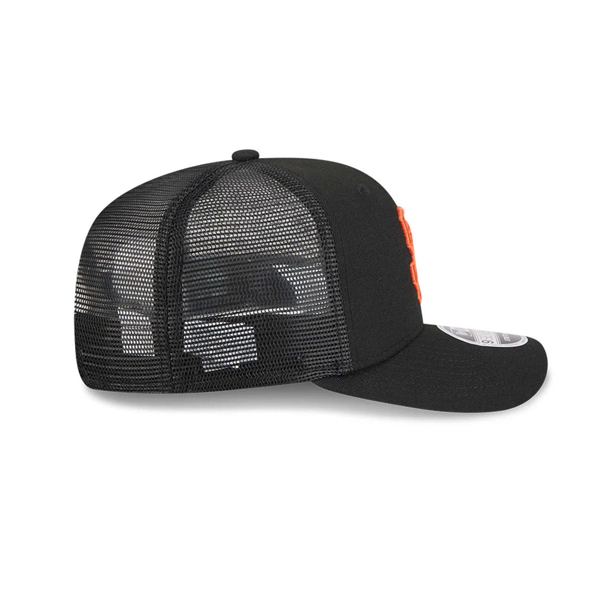 San Francisco Giants Cooperstown Collection Black 9SEVENTY Stretch - Snap Trucker Hat - New Era - 23012441303