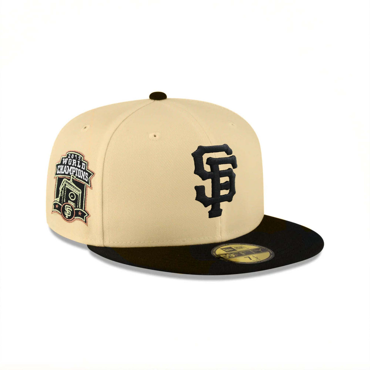 San Francisco Giants " Gold & Glory " 2012 World Champs 59FIFTY Fitted Hat - New Era -