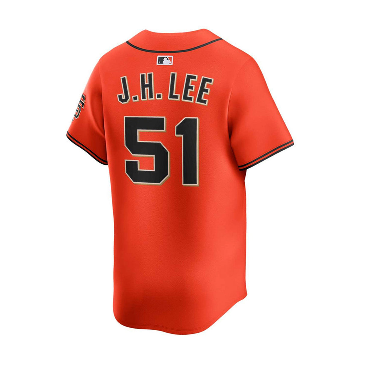 San Francisco Giants Jung Hoo Lee 51 Alternate Orange limited Jersey - Nike - 235901413125