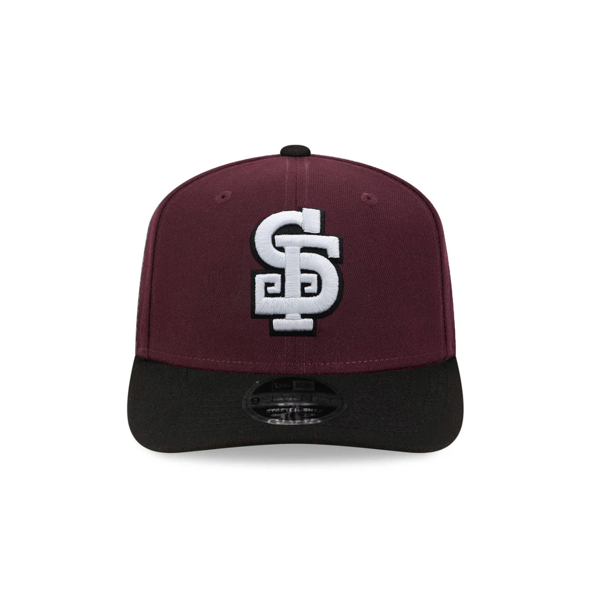 San Francisco Giants Maroon & Black 9SEVENTY Stretch Snap Hat - New Era - 23013941301