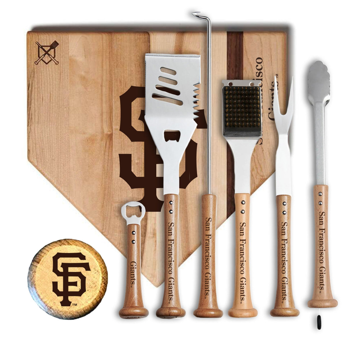 San Francisco Giants MVP Grill Set - Baseball BBQ -