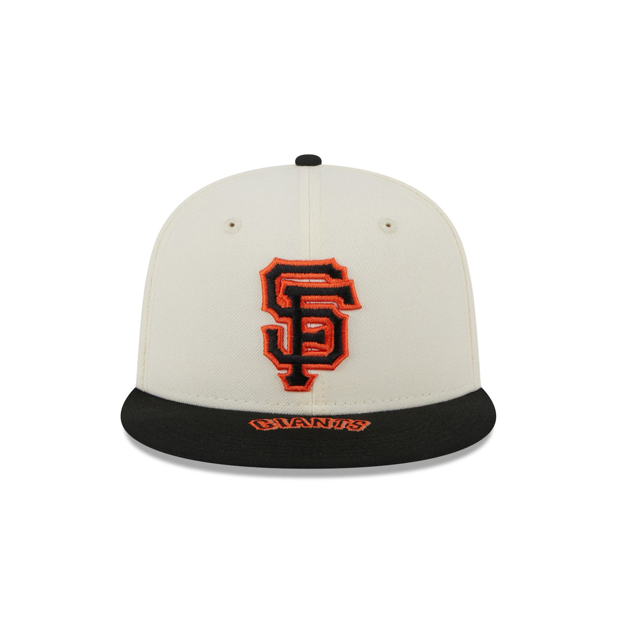San Francisco Giants On Deck Cream & Black 59FIFTY Fitted Hat - New Era - 23051841301