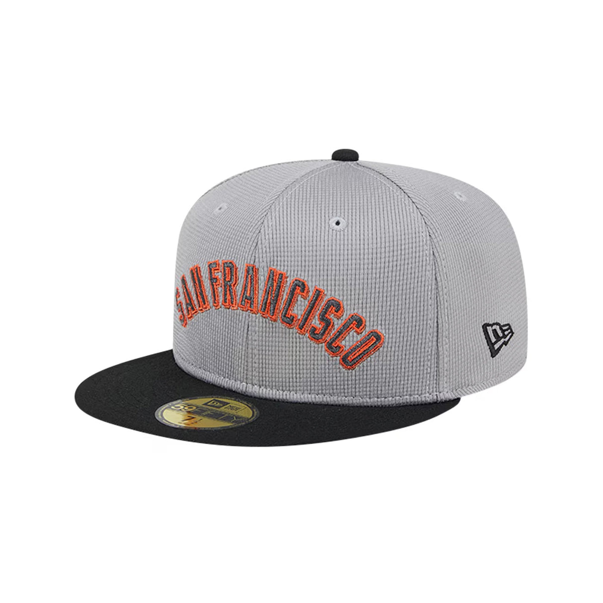 San Francisco Giants Pivot Mesh Gray 59FIFTY Fitted Hat - New Era - 23052441301