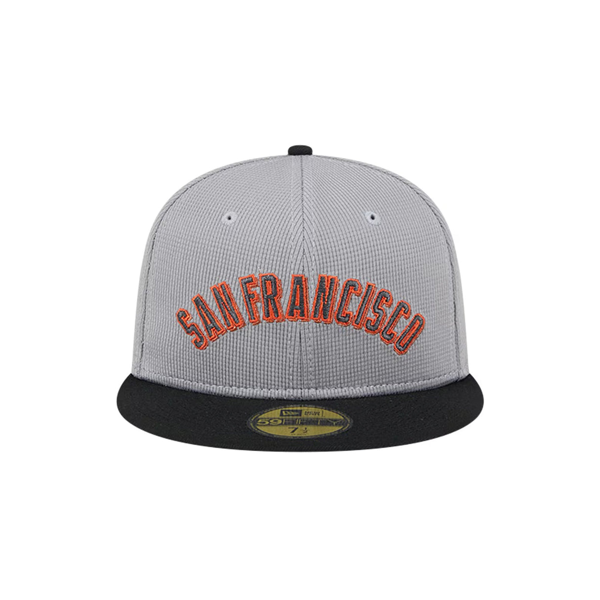 San Francisco Giants Pivot Mesh Gray 59FIFTY Fitted Hat - New Era - 23052441301