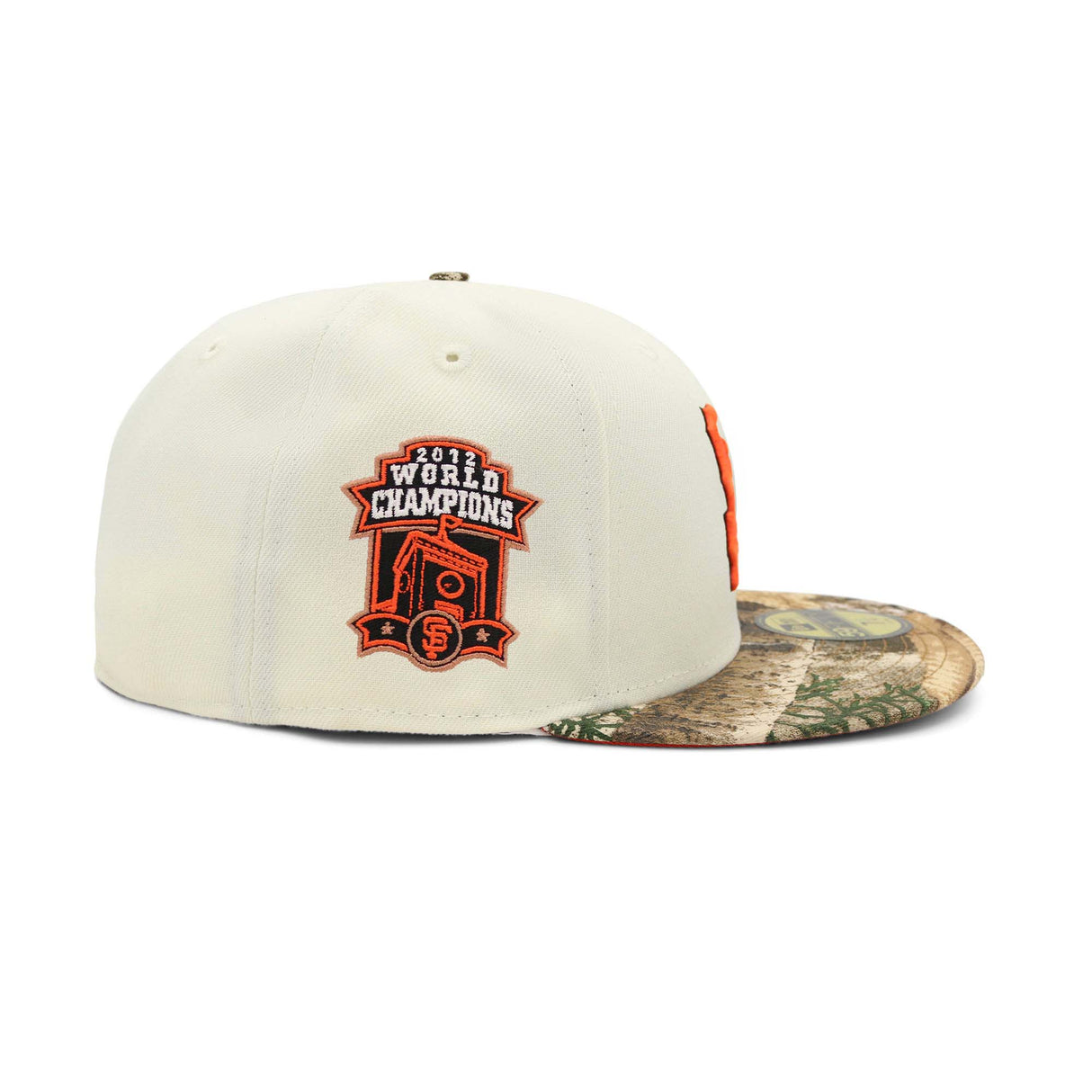 San Francisco Giants REALTREE 2012 World Series Champions 59FIFTY Fitted Hat - New Era -