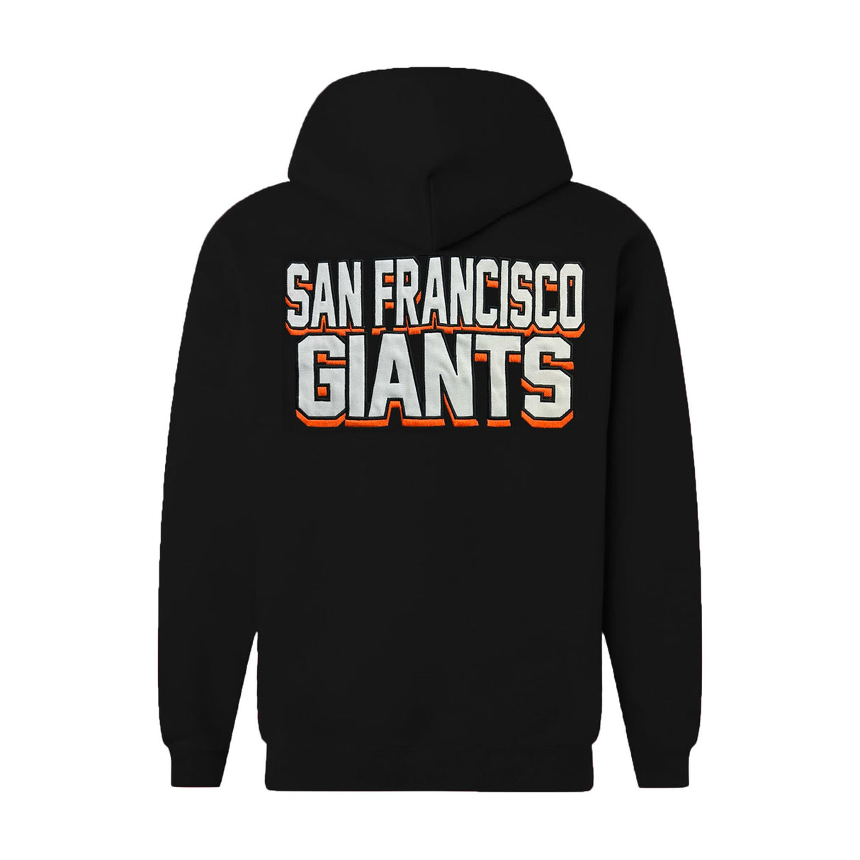 San Francisco Giants Script Black Full Zip Hoodie - New Era - 23410441301