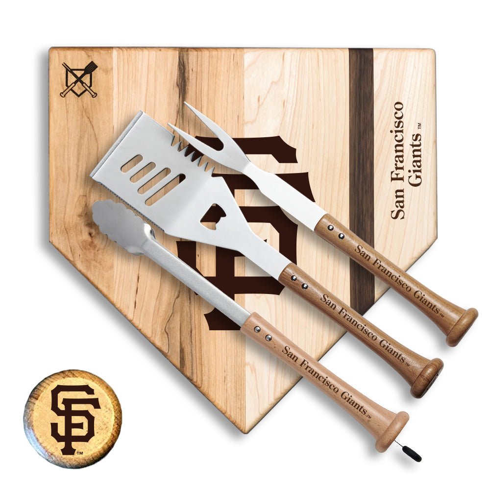 San Francisco Giants "Silver Slugger" Combo Set - Baseball BBQ -