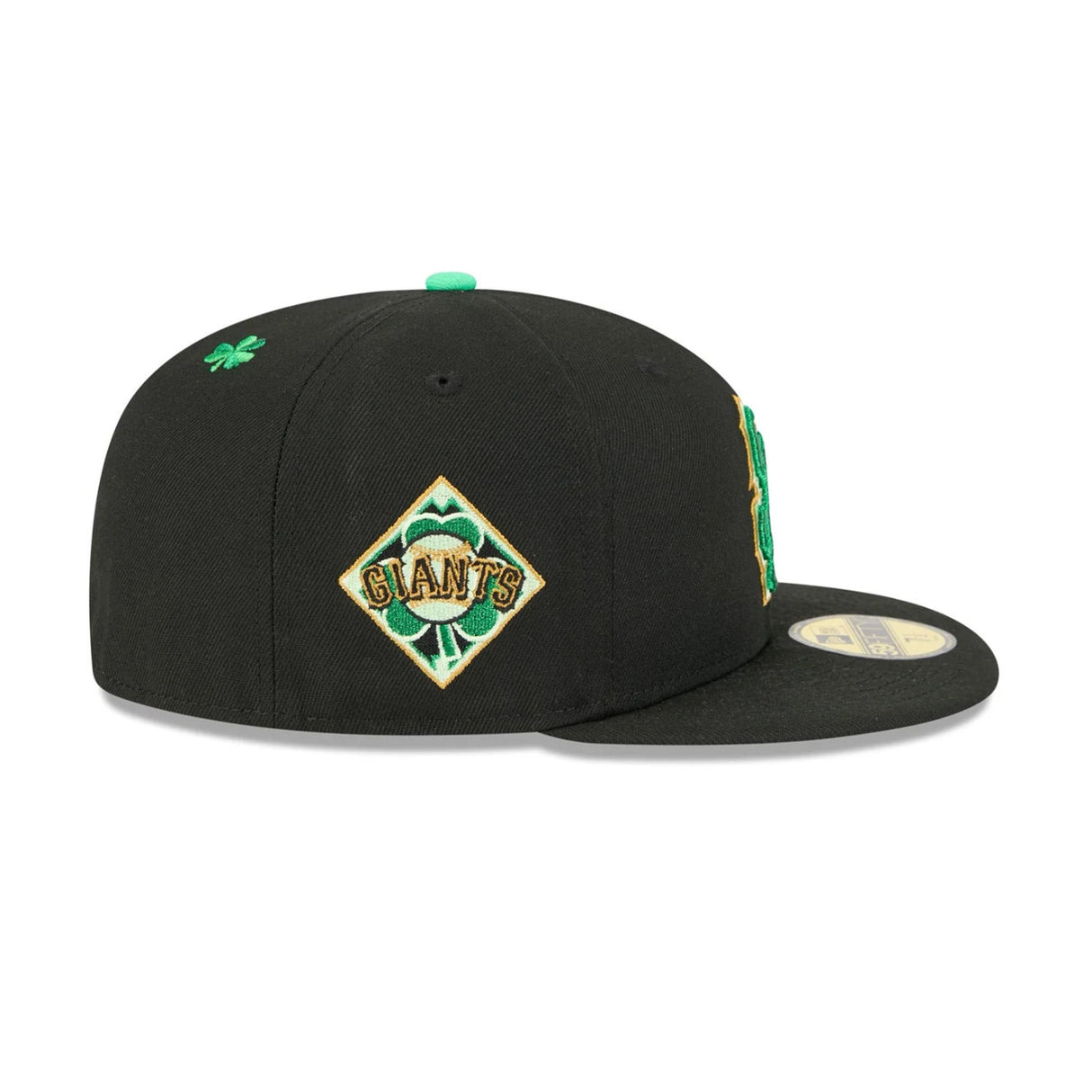 San Francisco Giants St. Patrick's Day 2026 Black 59FIFTY Fitted Hat - New Era - 37090141301