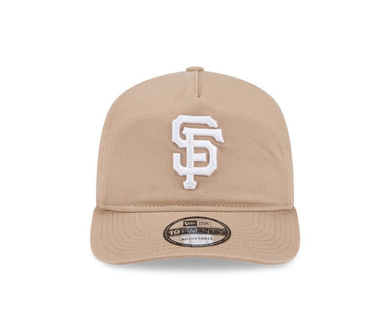 San Francisco Giants Tan New Era 19TWENTY Snapback Hat - New Era -