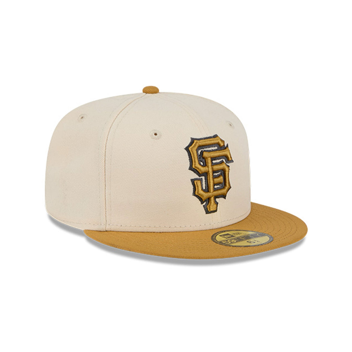 San Francisco Giants Two - Tone Cream & Gold 59FIFTY Fitted Hat - New Era - 23011041302