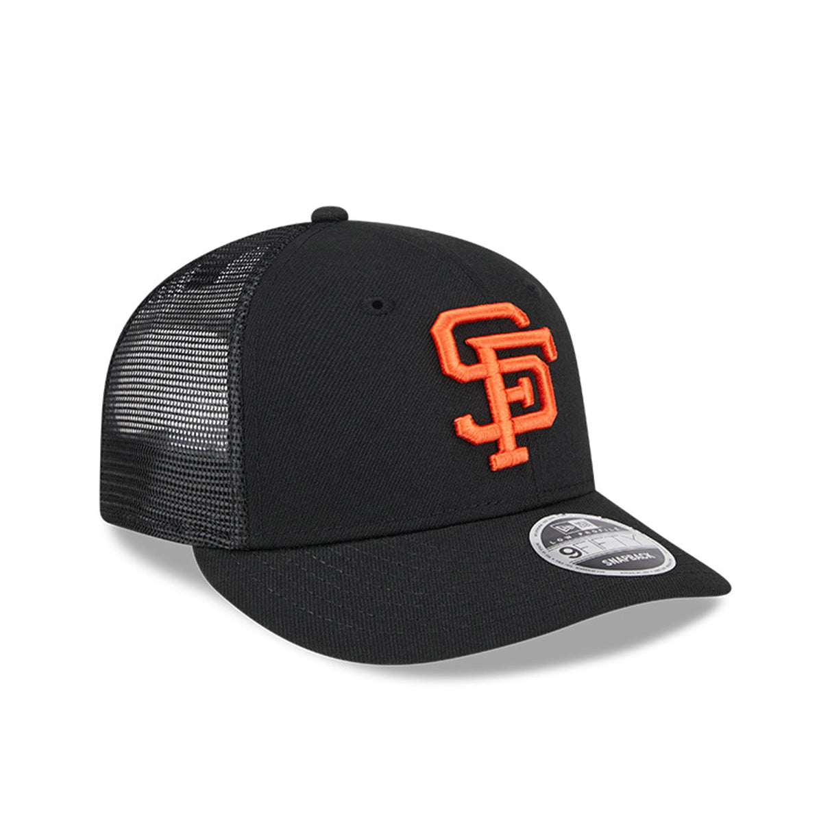 San Fransisco Giants Cooperstown Collection Black 9FIFTY Snapback Trucker Hat - New Era - 23010141301