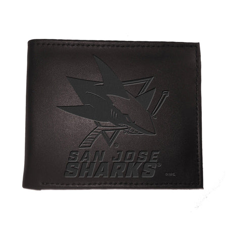 San Jose Sharks, Bi - Fold Wallet, Black - EG Collective - 801946248163