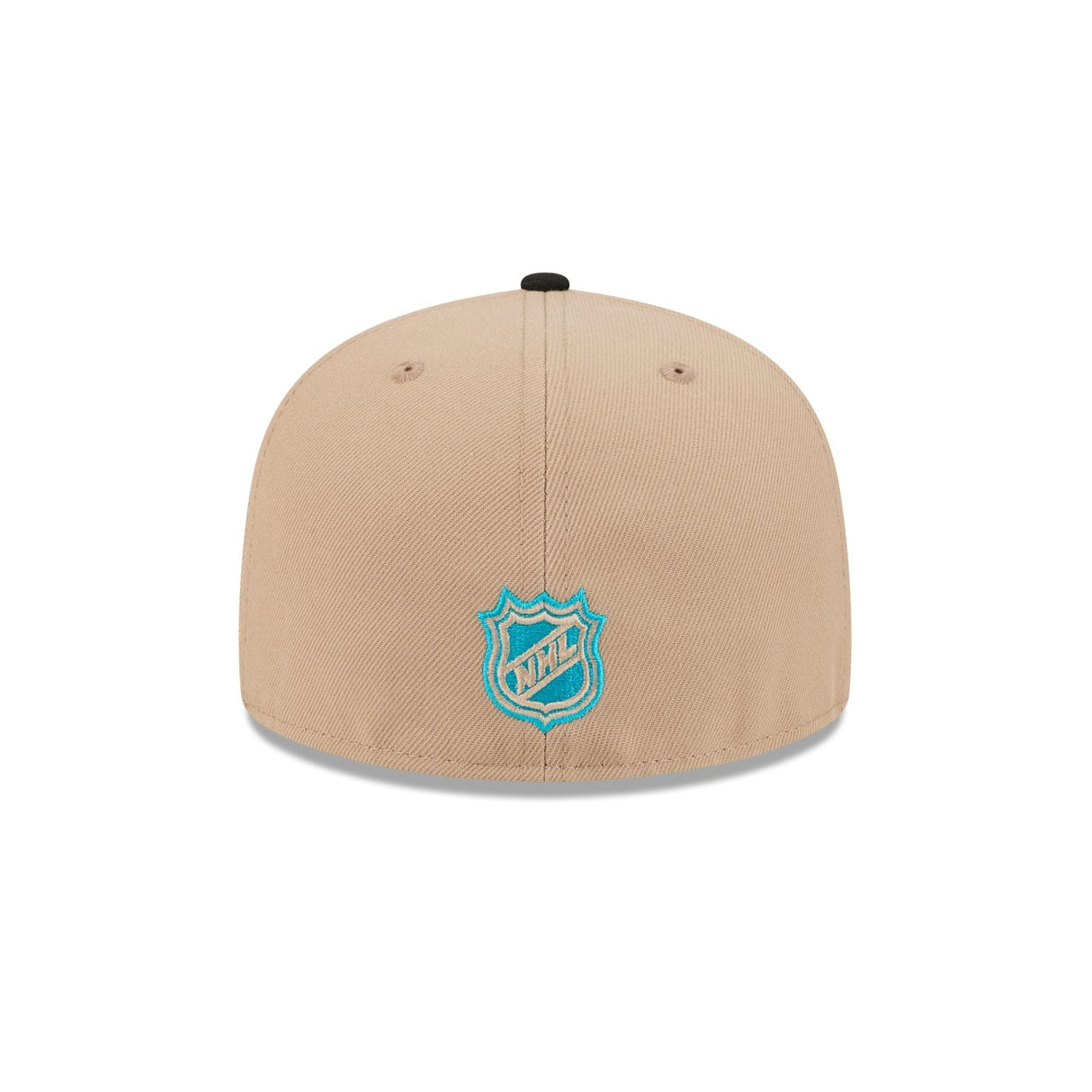 San Jose Sharks Tan & Black 59FIFTY Fitted Hat - New Era -