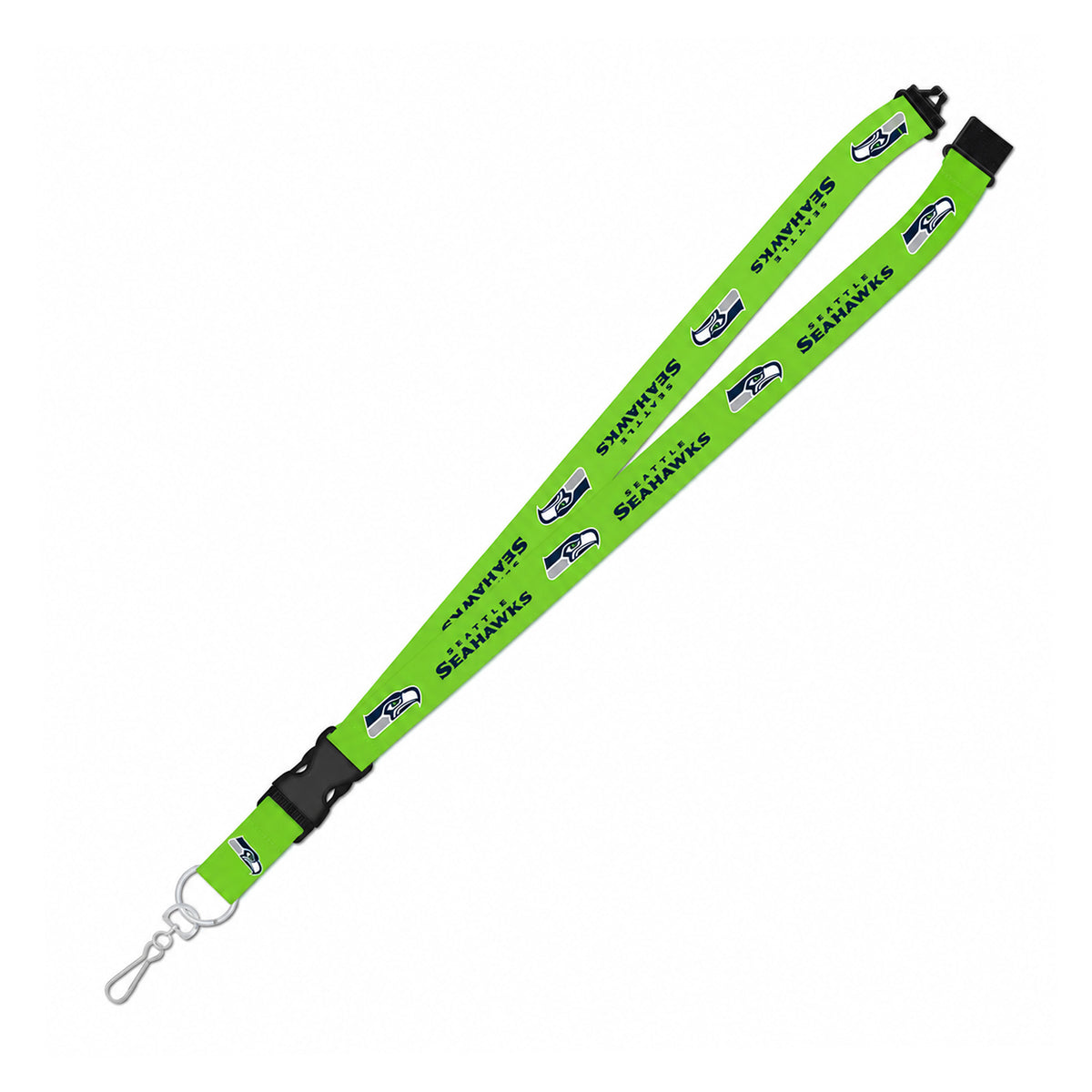 Seattle Seahawks Neon Green Lanyard