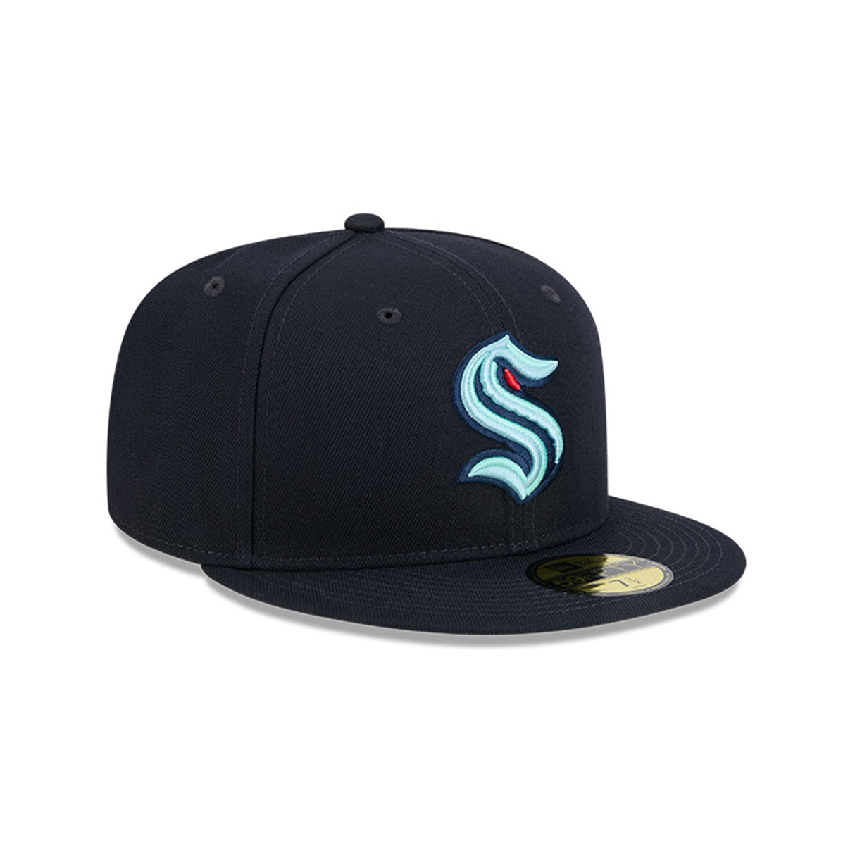 Seattle Kraken Team Navy 59FIFTY Fitted Hat - New Era - 23500533201