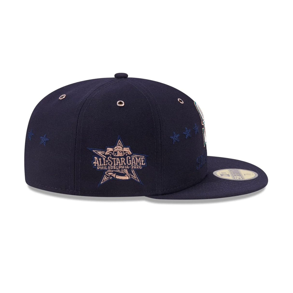 Seattle Mariners 2026 MLB All-Star Game Navy 59FIFTY Fitted Hat - New Era - 37100141501