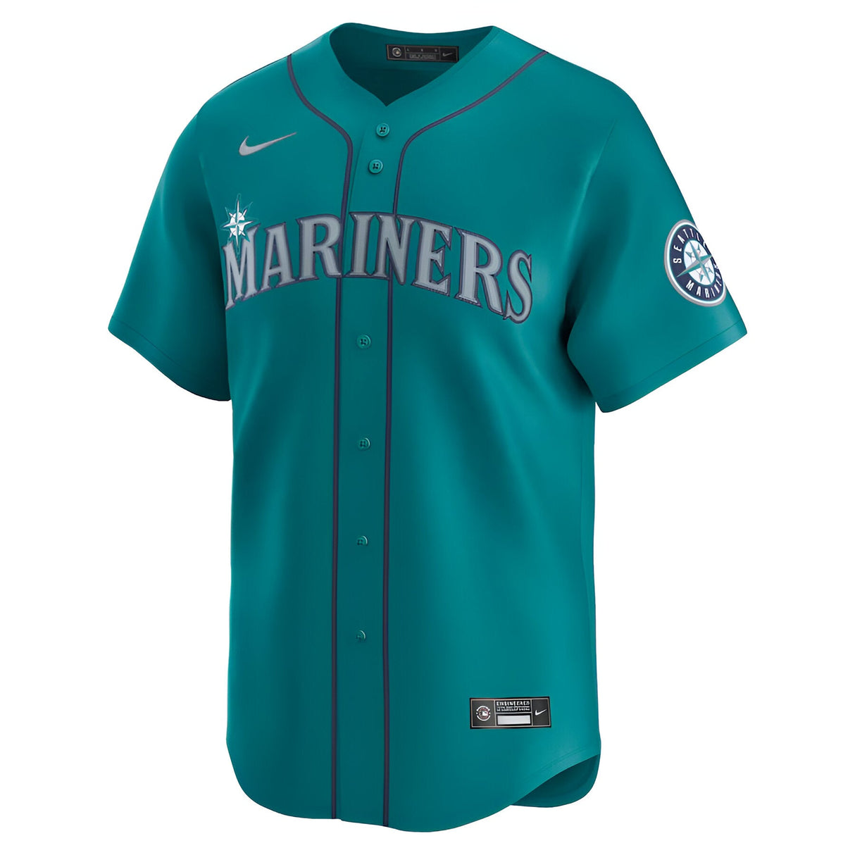 Seattle Mariners Alternate Limited Jersey By Nike® - Aqua - Nike -