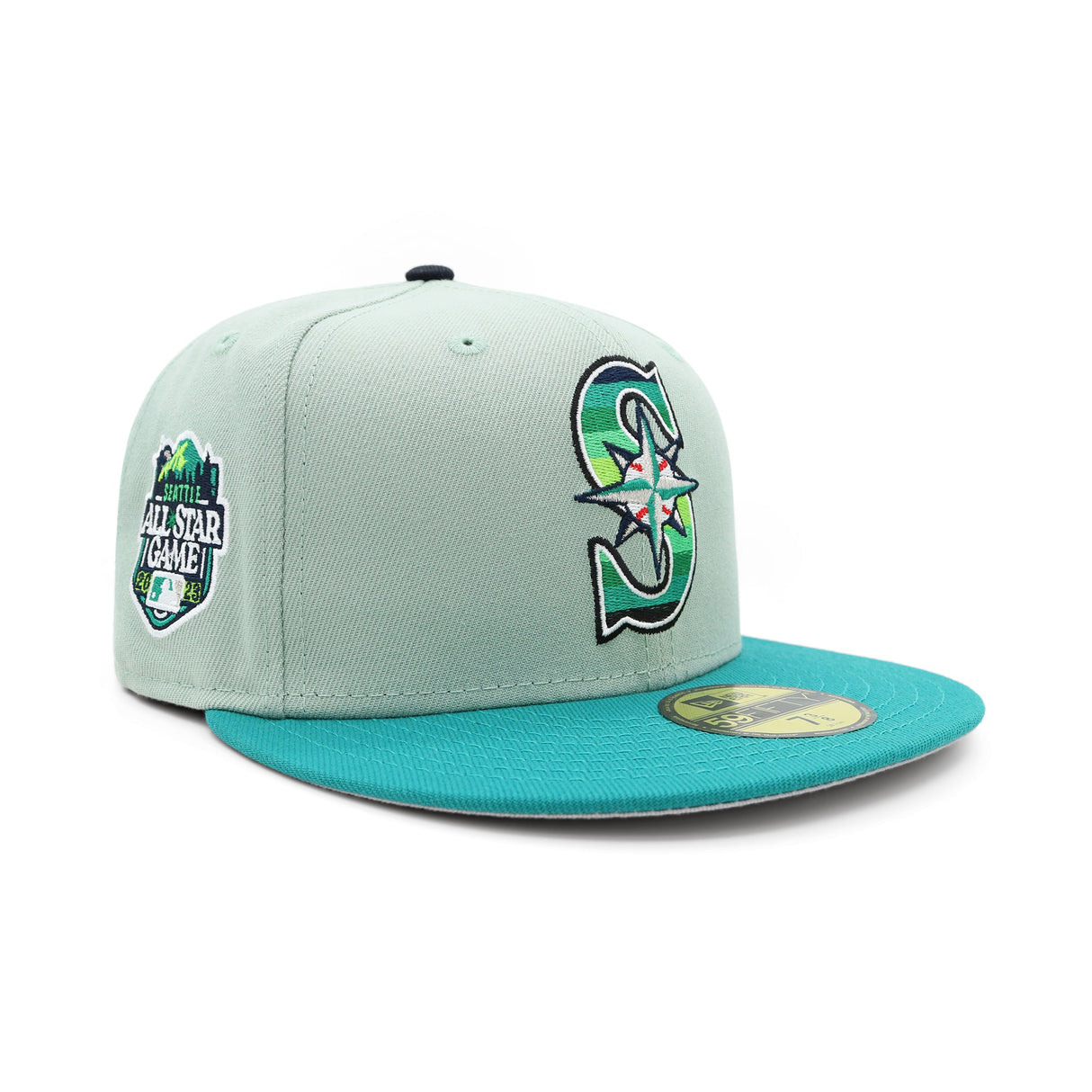 Seattle Mariners Marine Teal 59FIFTY Fitted - New Era -