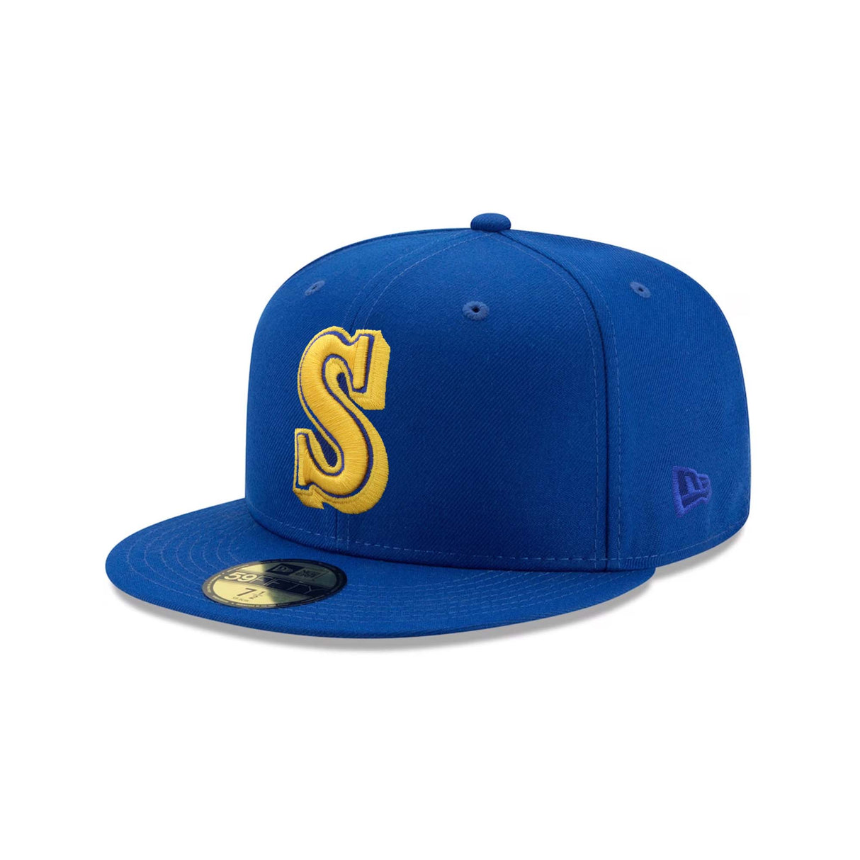 Seattle Mariners Royal Gold Logo 59FIFTY Fitted - Royal Blue - New Era -