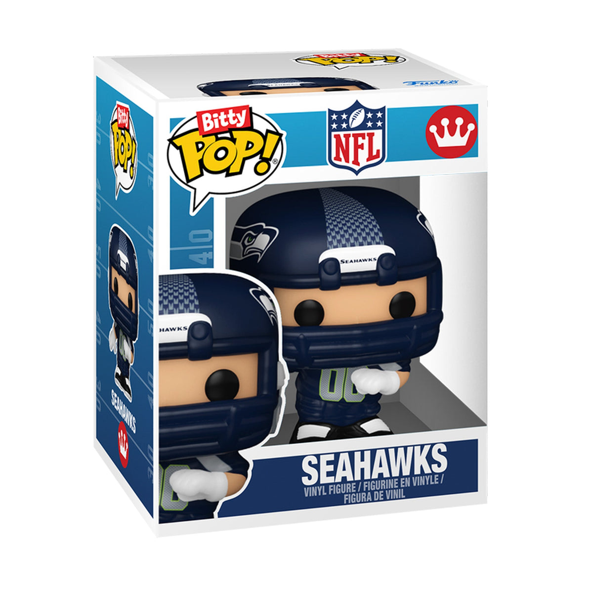 Seattle Seahawks Bitty Pop! Helmet & Player - Funko - 1508041128
