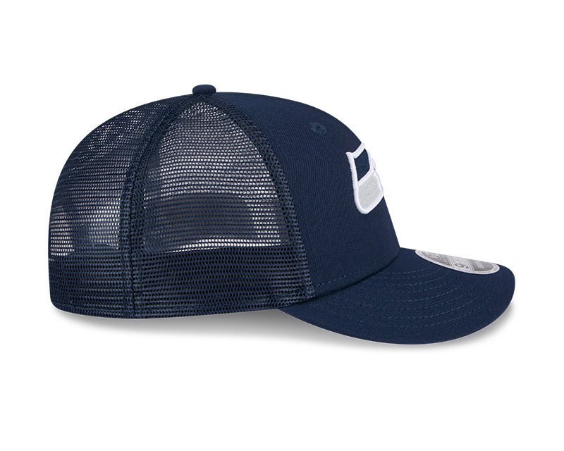 Seattle Seahawks Navy 9FIFTY Snapback Trucker Hat - New Era - 23850212801