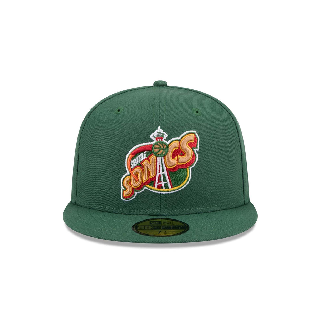 Seattle SuperSonics Hardwood Classics Green 59FIFTY Fitted Hat - New Era - 23440323301