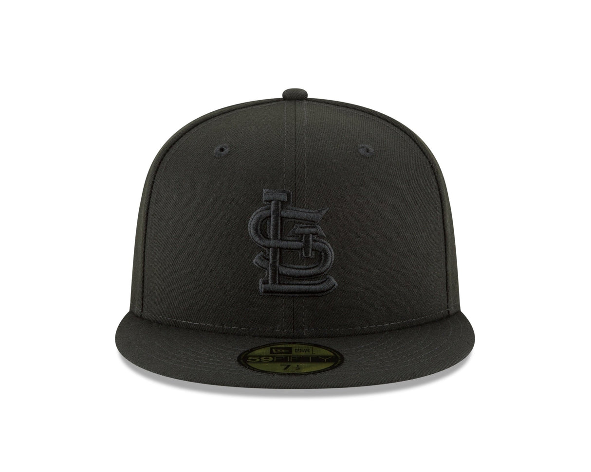 St. Louis Cardinals Authentic Collection Blackout 59FIFTY Fitted Hat - New Era -