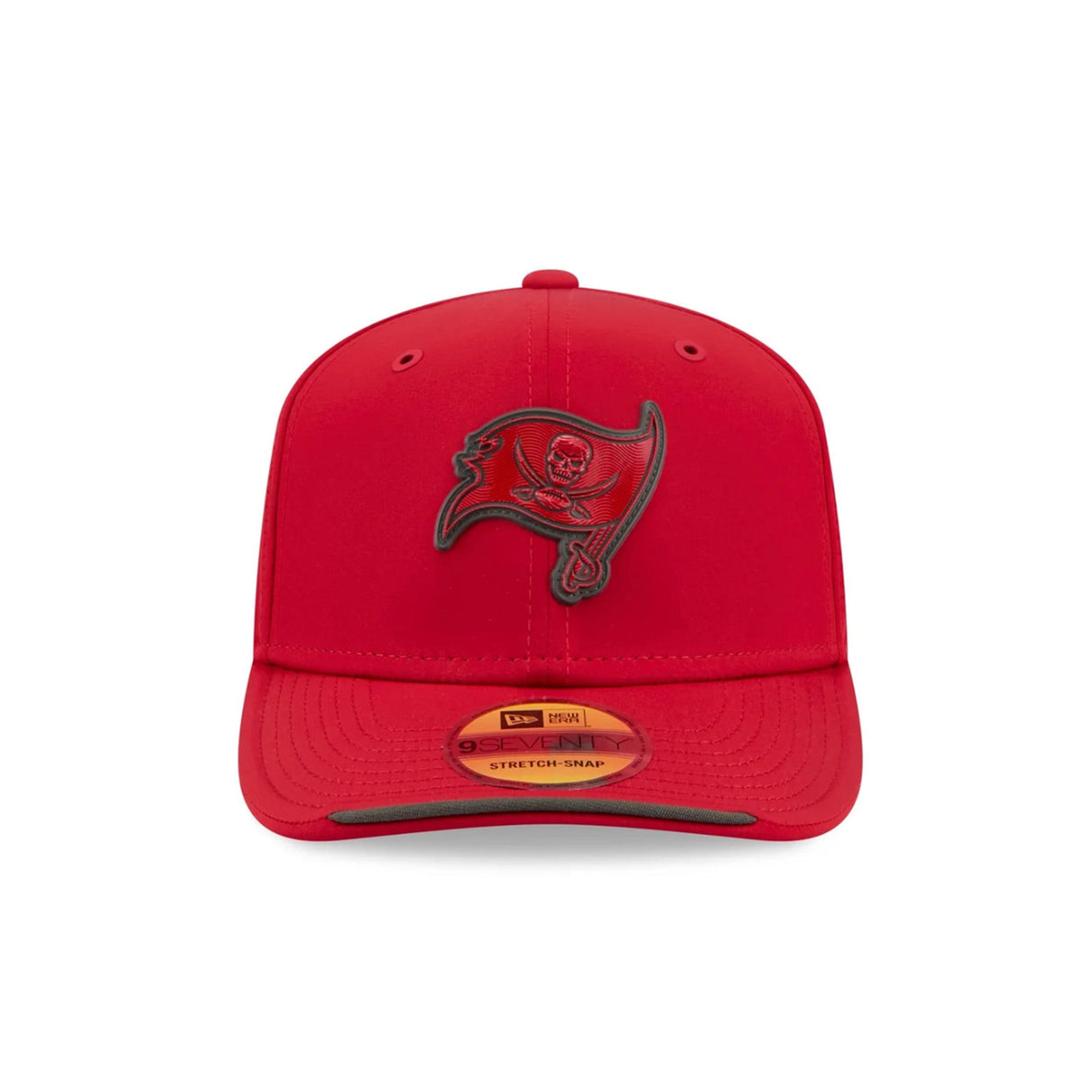 Tampa Bay Buccaneers 2026 NFL Sideline Collection Red 9SEVENTY Stretch-Snap Hat - New Era - 23850510701