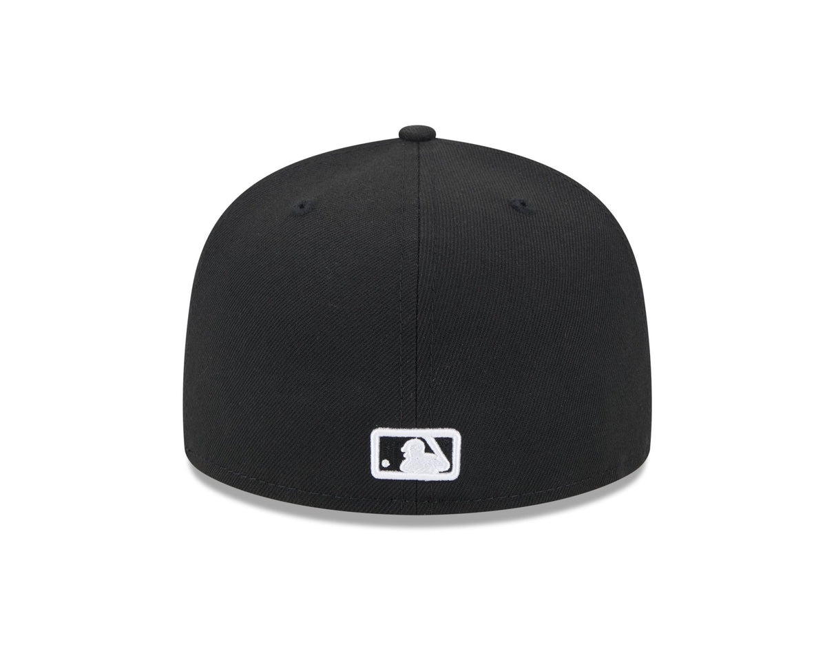 Tampa Bay Rays Black and White 59FIFTY Fitted - New Era -