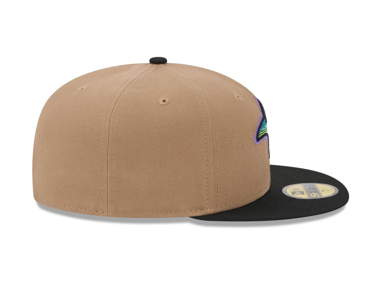 Tampa Bay Rays Canvas Camel 59FIFTY Fitted - New Era -