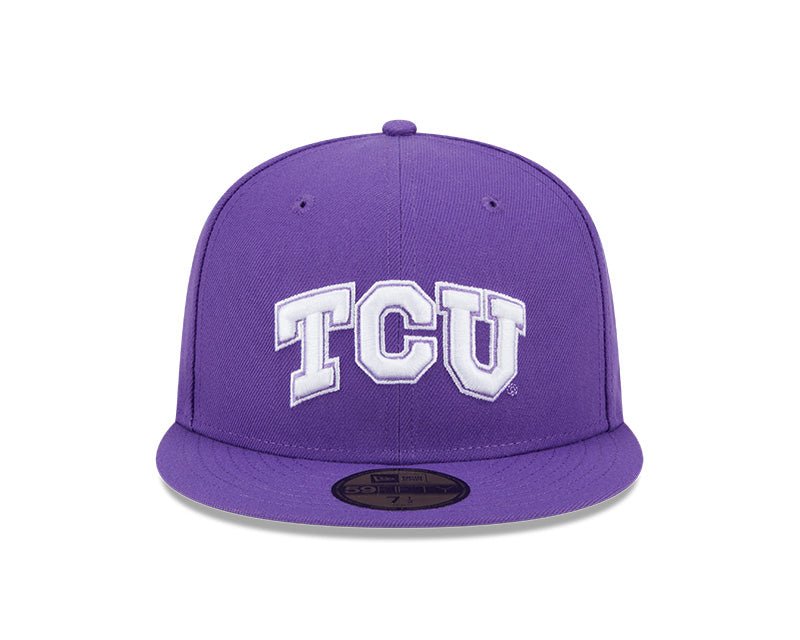 TCU Horned Frogs Purple 59FIFTY Fitted Hat - New Era -