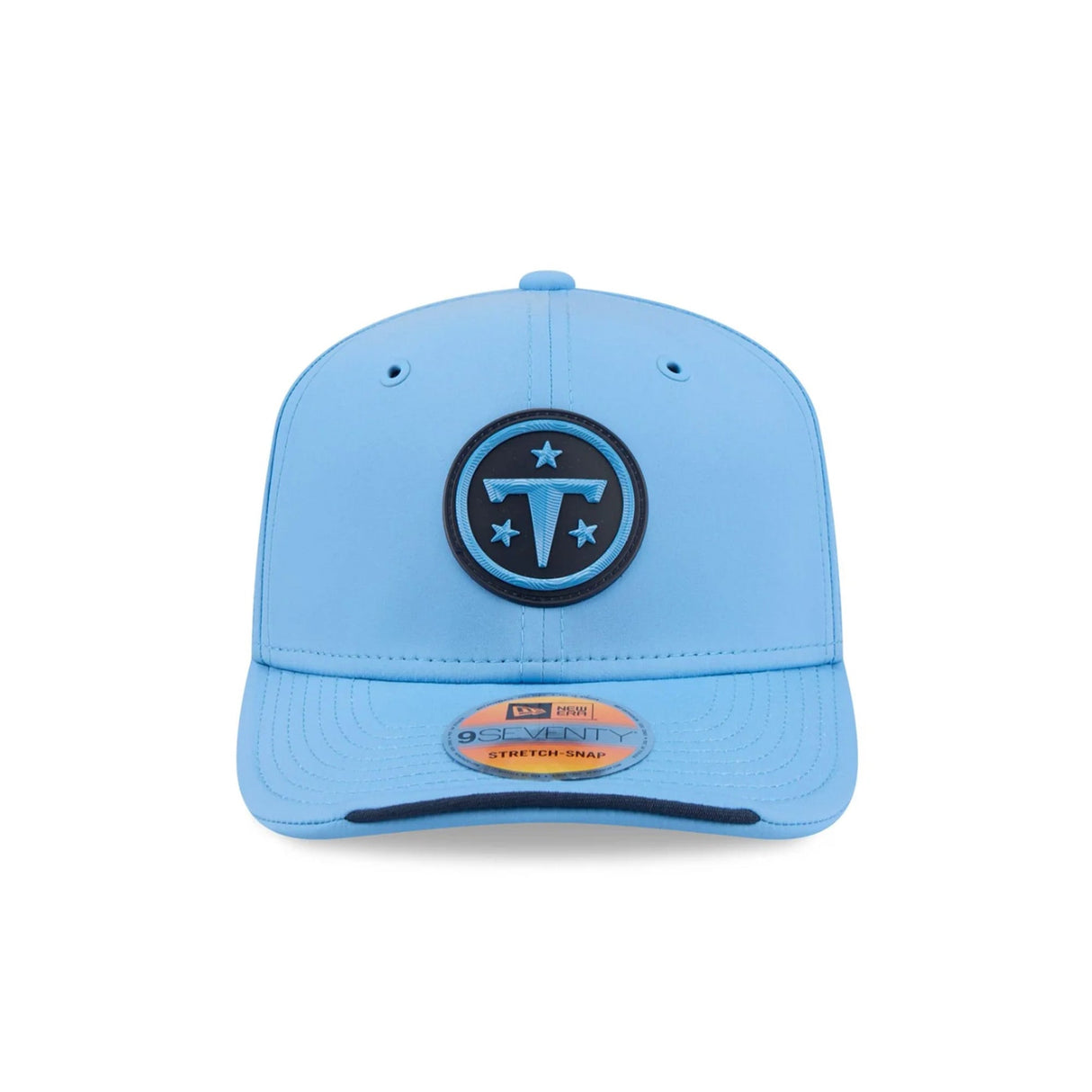 Tennessee Titans 2026 NFL Sideline Collection Light Blue 9SEVENTY Stretch-Snap Hat - New Era - 23850513001