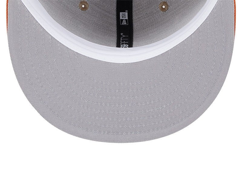 Texas Longhorns Camel & Burnt Orange 59FIFTY Fitted Hat - New Era -