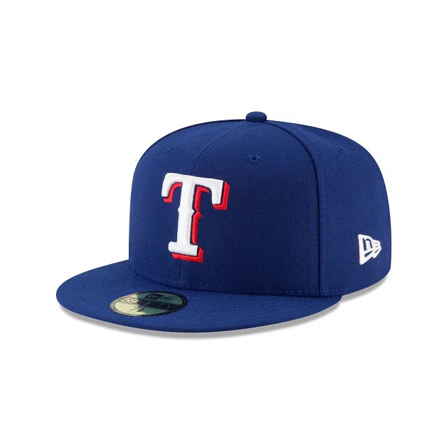 Texas Rangers Blue 50th Anniversary 59FIFTY Fitted Hat - New Era -
