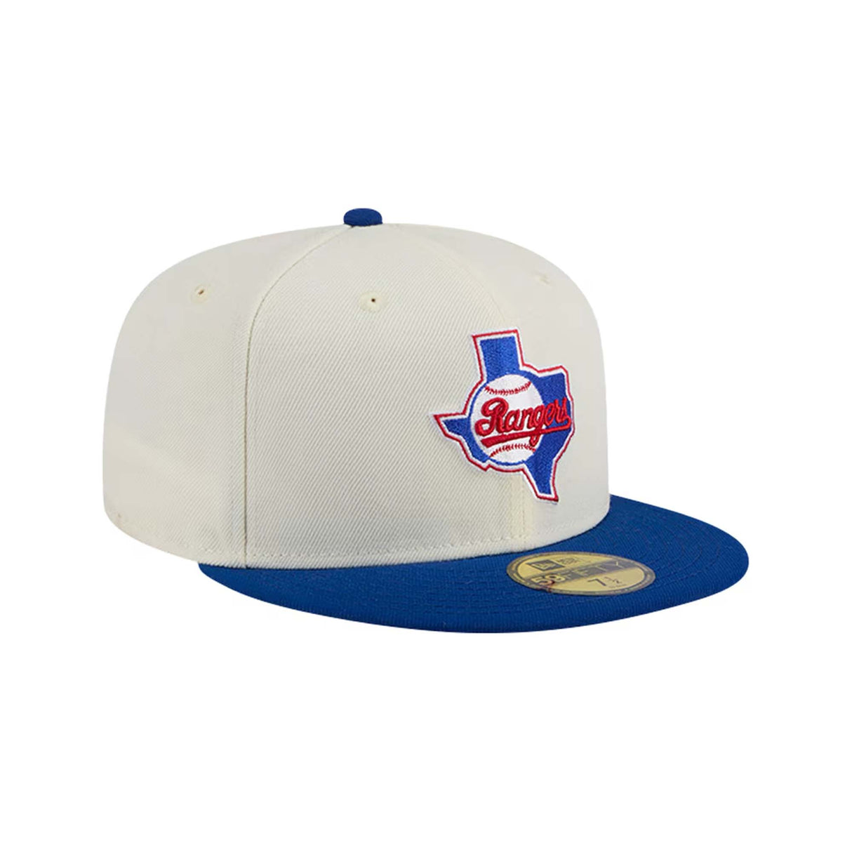 Texas Rangers Cooperstown Collection Cream 59FIFTY Fitted Hat - New Era -