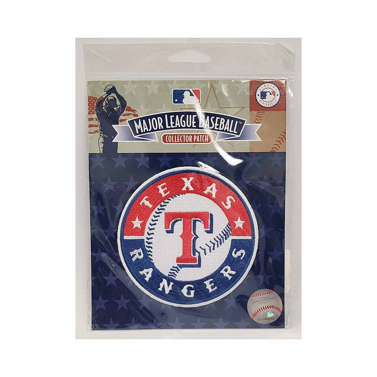 Texas Rangers Round Primary Logo Embroidered Patch - The Emblem Source -