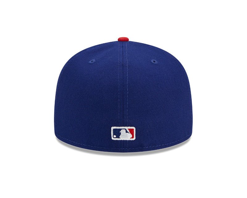 Texas Rangers Royal Cooperstown Collection Retro City 59FIFTY Fitted Hat - New Era -